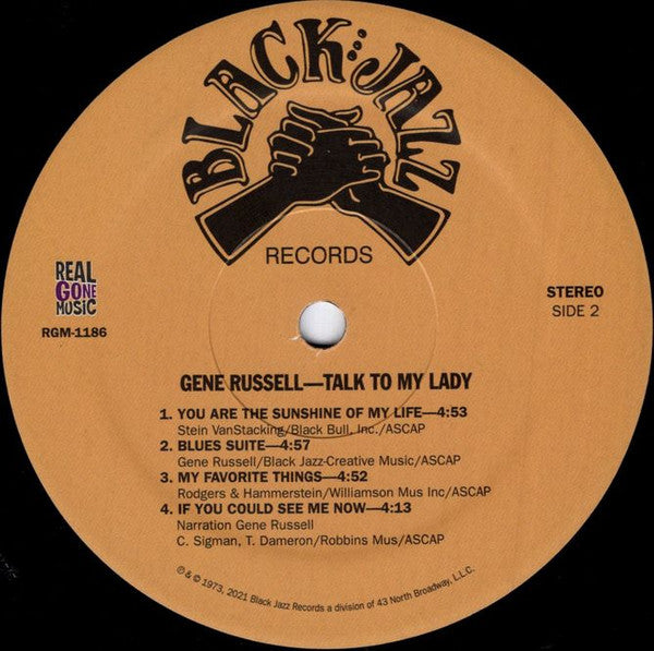 Gene Russell ~ Talk To My Lady (Vinyl) - Djungel & Jazz
