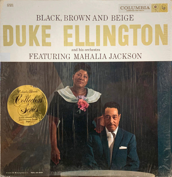Duke Ellington And His Orchestra Featuring Mahalia Jackson ~ Black, Brown And Beige (Vinyl) - Djungel & Jazz