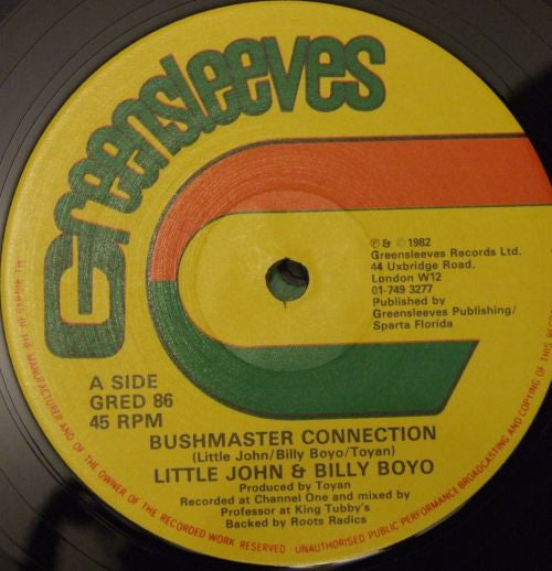 Little John & Billy Boyo / Little John : Bushmaster Connection / Little Girl (12")