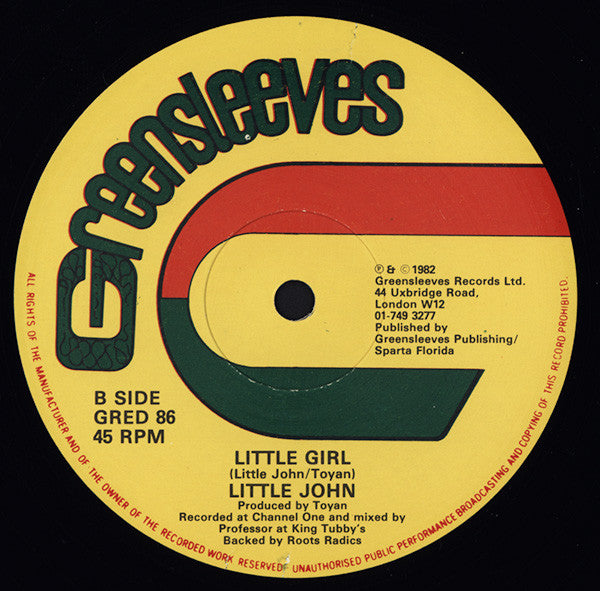 Little John & Billy Boyo / Little John ~ Bushmaster Connection / Little Girl (Vinyl) - Djungel & Jazz