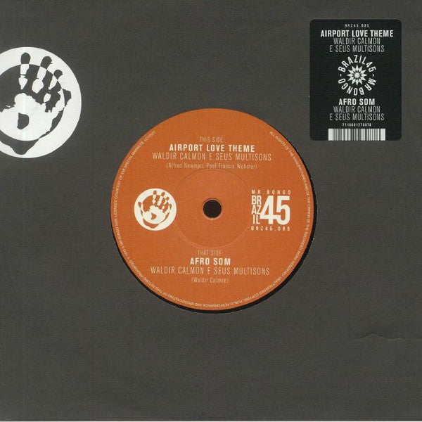 Waldir Calmon E Seus Multisons ~ Airport Love Theme / Afro Som (Vinyl) - Djungel & Jazz