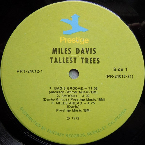 Miles Davis : Tallest Trees (2xLP, Comp, Mono, RM, Gat)