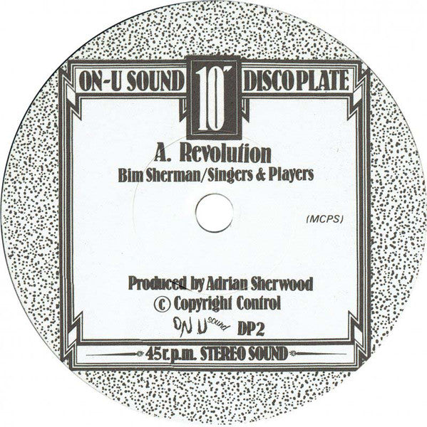 Bim Sherman / Singers & Players : Revolution (10")