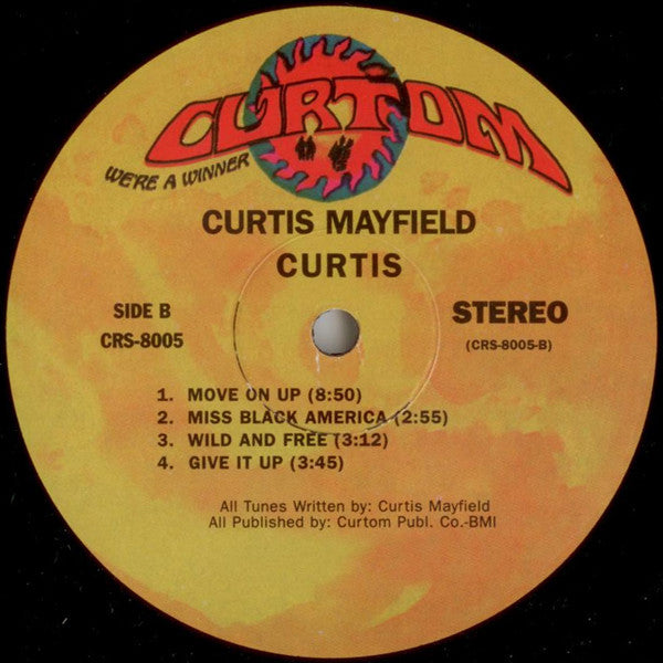 Curtis Mayfield ~ Curtis (Vinyl) - Djungel & Jazz