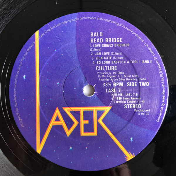 Culture : Baldhead Bridge (LP, Album)
