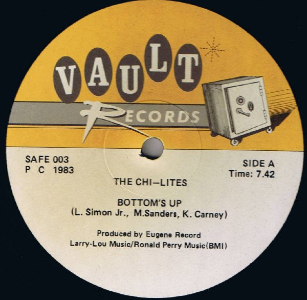 The Chi-Lites / Commodores : Bottom's Up / Brick House (12")