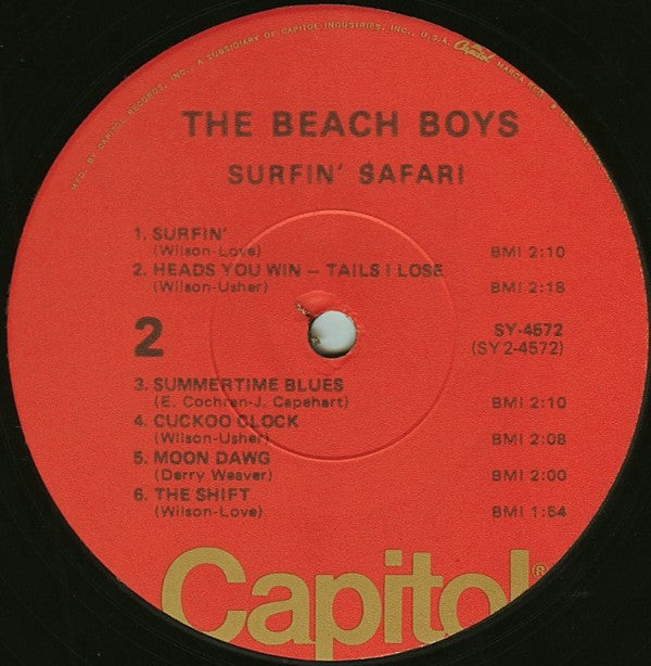 The Beach Boys ~ Surfin' Safari (Vinyl) - Djungel & Jazz