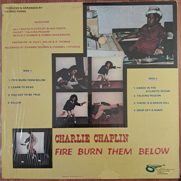 Charlie Chaplin (2) : Fire Burn Them Below (LP, RP)