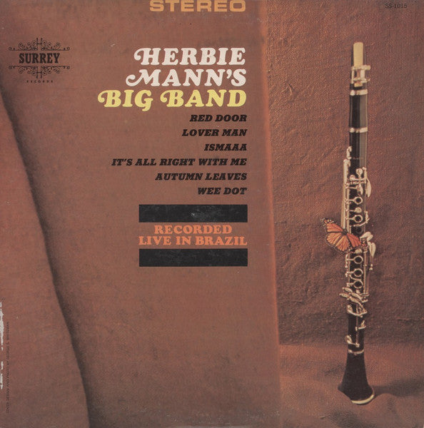 Herbie Mann : Herbie Mann's Big Band (LP, Album)