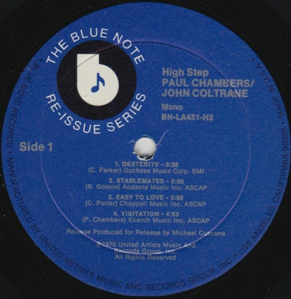 Paul Chambers & John Coltrane ~ High Step (Vinyl) - Djungel & Jazz