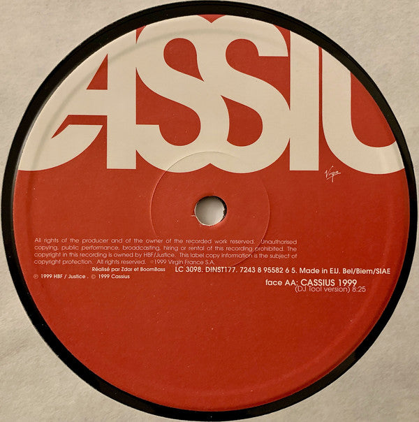 Cassius : Cassius 1999 (12", Lon)