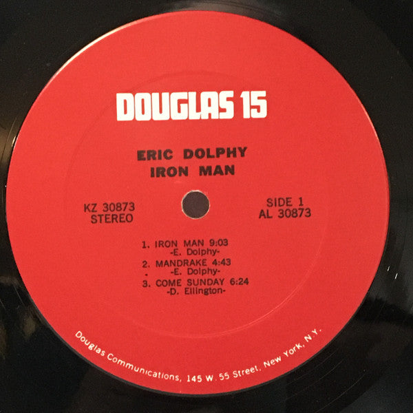 Eric Dolphy ~ Iron Man (Vinyl) - Djungel & Jazz