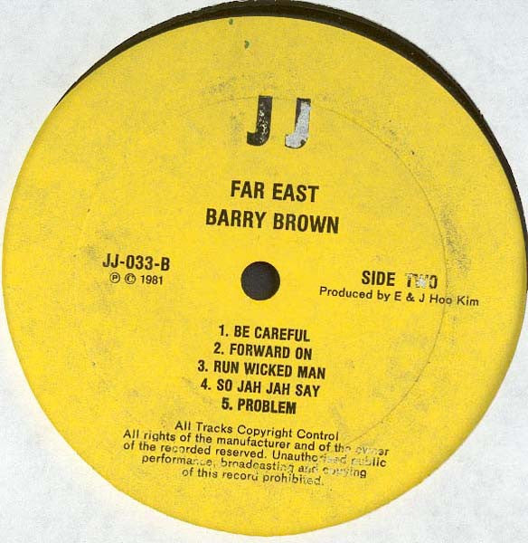 Barry Brown : Far East (LP, Album)