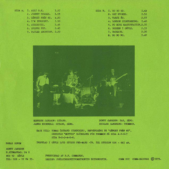P.F. Commando : Manipulerade Mongon (LP, Album)