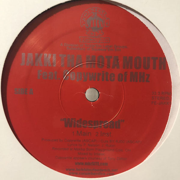 Jakki Tha Mota Mouth ~ Widespread (Vinyl) - Djungel & Jazz
