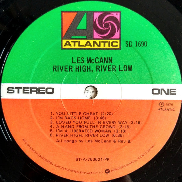 Les McCann ~ River High, River Low (Vinyl) - Djungel & Jazz