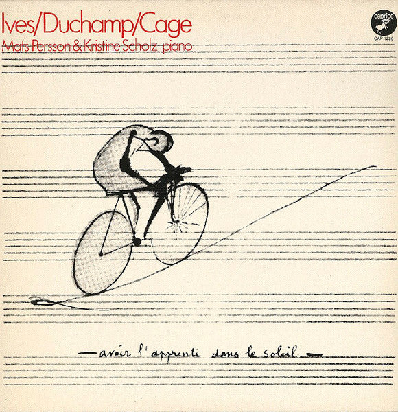 Charles Ives / Marcel Duchamp / John Cage - Mats Persson & Kristine Scholz ~ Ives/Duchamp/Cage (Vinyl) - Djungel & Jazz