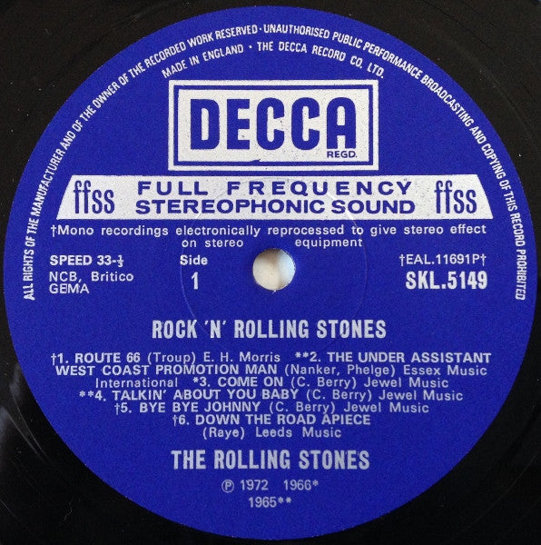 The Rolling Stones ~ Rock 'N' Rolling Stones (Vinyl) - Djungel & Jazz