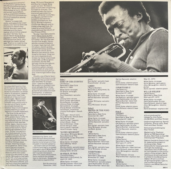 Miles Davis : Directions (2xLP, Album, Gat)