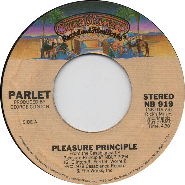 Parlet ~ Pleasure Principle (Vinyl) - Djungel & Jazz