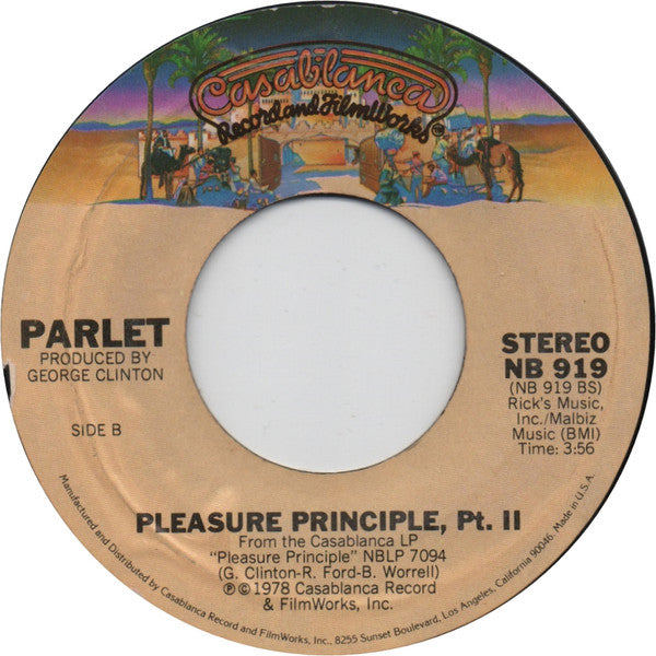 Parlet ~ Pleasure Principle (Vinyl) - Djungel & Jazz