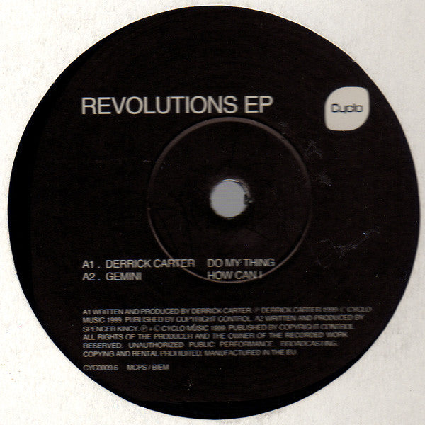 Various ~ Revolutions EP (Vinyl) - Djungel & Jazz