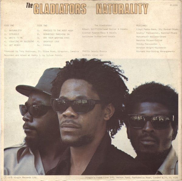 The Gladiators : Naturality (LP, Album)