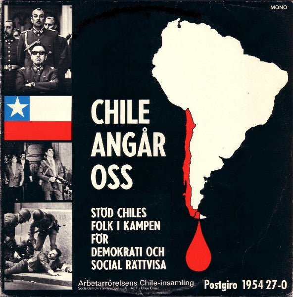 Various : Chile Angår Oss (LP, Comp)