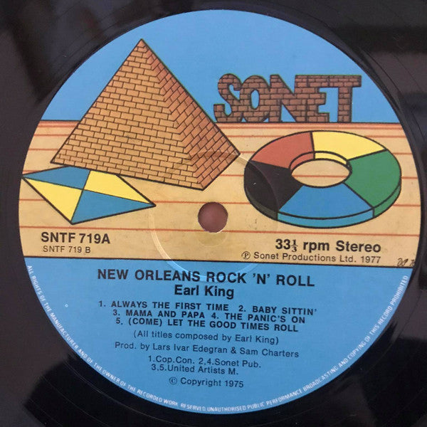 Earl King : That Good New New Orleans Rock 'N Roll (LP)