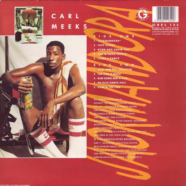 Carl Meeks : Jackmandora (LP, Album)
