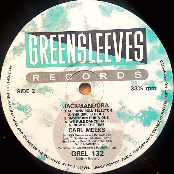 Carl Meeks : Jackmandora (LP, Album)