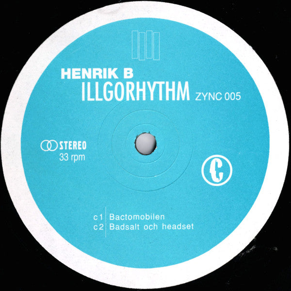 Henrik B ~ Illgorhythm (Vinyl) - Djungel & Jazz