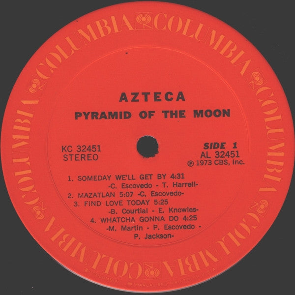 Azteca ~ Pyramid Of The Moon (Vinyl) - Djungel & Jazz