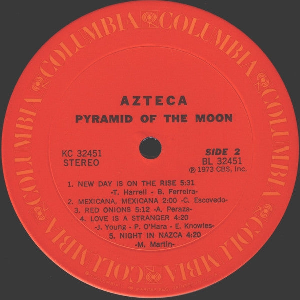 Azteca ~ Pyramid Of The Moon (Vinyl) - Djungel & Jazz