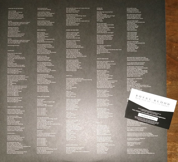 Royal Blood  ~ How Did We Get So Dark ? (Vinyl) - Djungel & Jazz