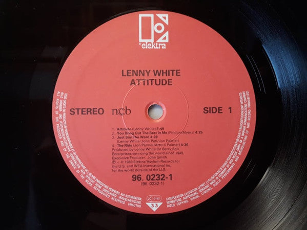 Lenny White : Attitude (LP, Album)