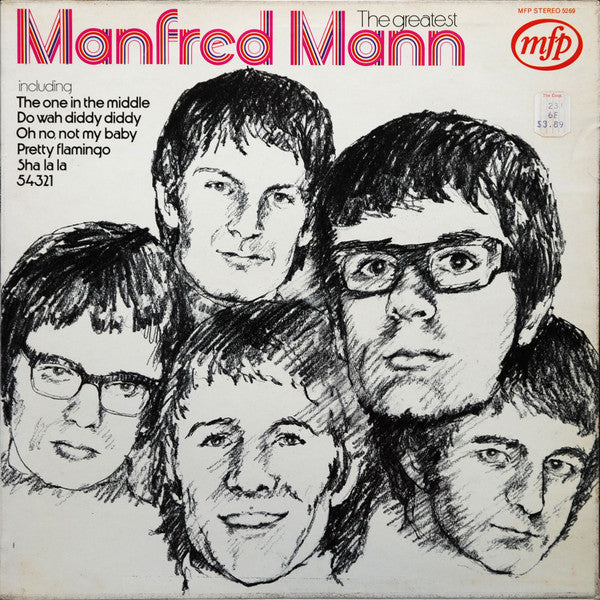 Manfred Mann ~ The Greatest (Vinyl) - Djungel & Jazz