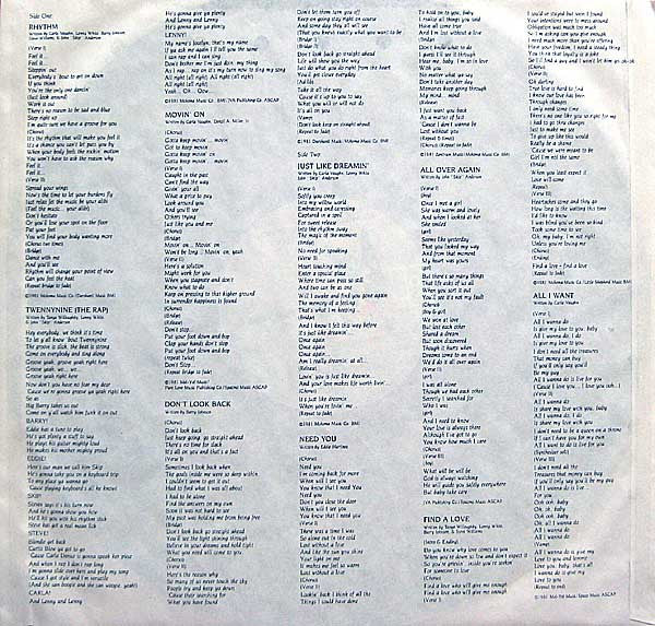 Twennynine With Lenny White : Just Like Dreamin' (LP, Album)