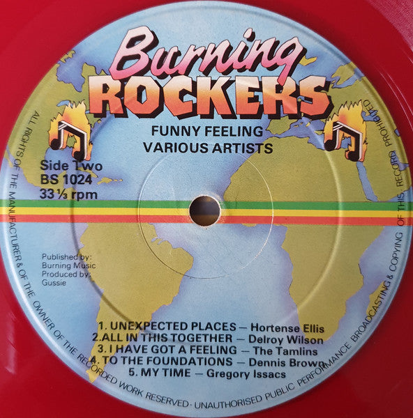 Various : Funny Feeling  (LP, Comp, Red)