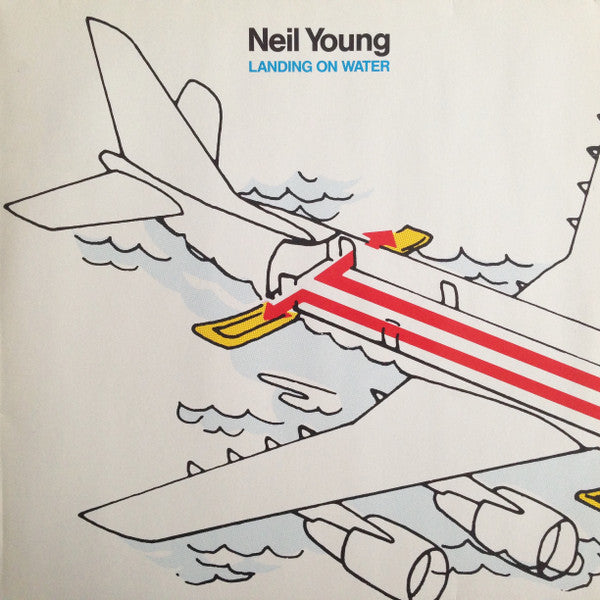 Neil Young : Landing On Water (LP, Album)