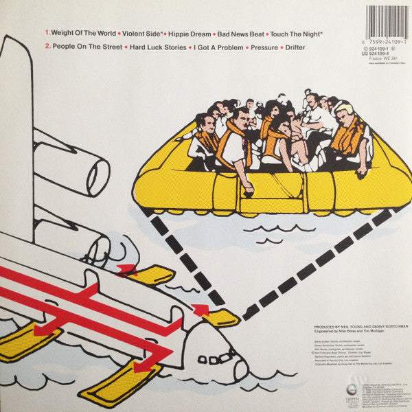 Neil Young ~ Landing On Water (Vinyl) - Djungel & Jazz