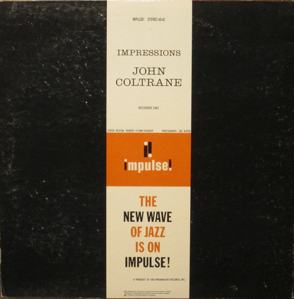John Coltrane ~ Impressions (Vinyl) - Djungel & Jazz