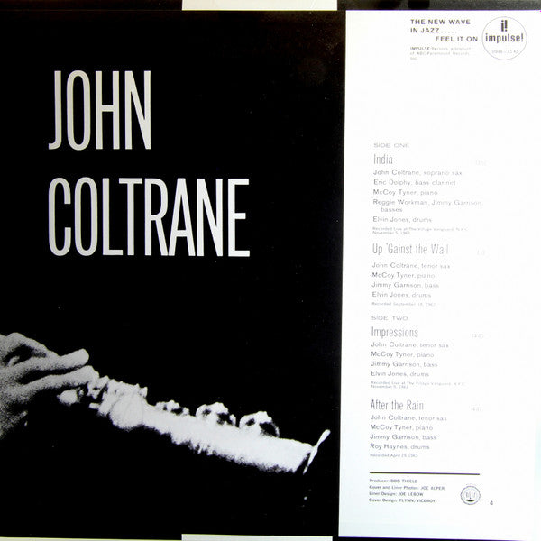 John Coltrane ~ Impressions (Vinyl) - Djungel & Jazz