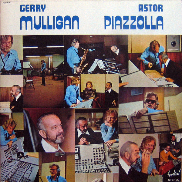 Gerry Mulligan, Astor Piazzolla ~ Gerry Mulligan - Astor Piazzolla (Vinyl) - Djungel & Jazz