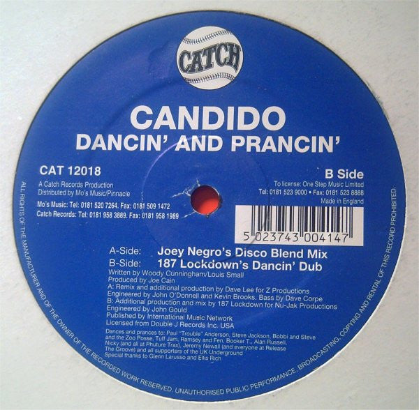 Candido ~ Dancin' And Prancin' (Vinyl) - Djungel & Jazz