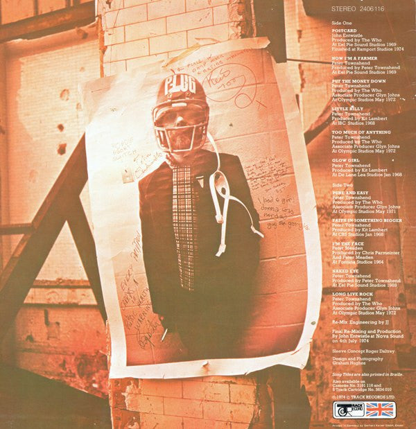 The Who ~ Odds & Sods (Vinyl) - Djungel & Jazz