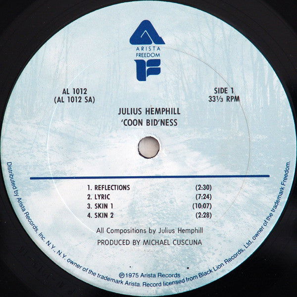 Julius Hemphill ~ 'Coon Bid'ness (Vinyl) - Djungel & Jazz
