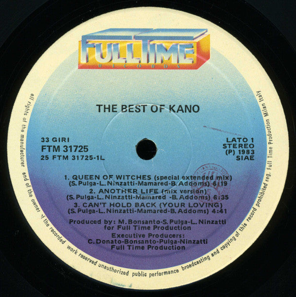 Kano : The Best Of Kano (LP, Comp)