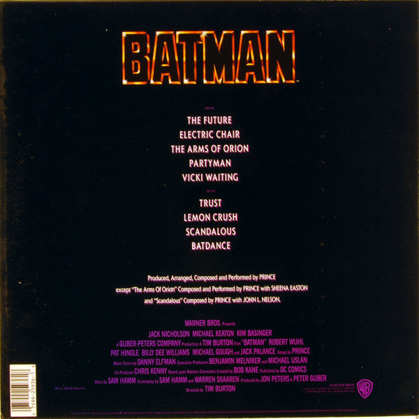 Prince ~ Batman™ (Motion Picture Soundtrack) (Vinyl) - Djungel & Jazz