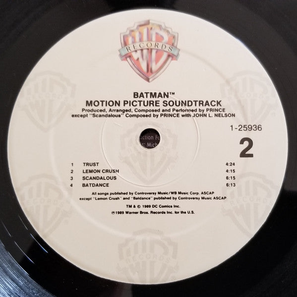 Prince ~ Batman™ (Motion Picture Soundtrack) (Vinyl) - Djungel & Jazz